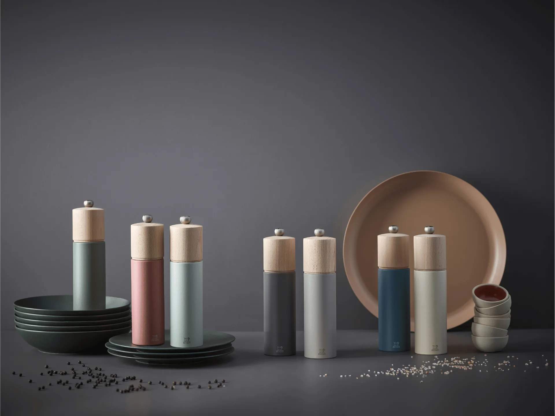 보리얼 솔트 밀 21 cm, Pebble grey Peugeot | 푸조