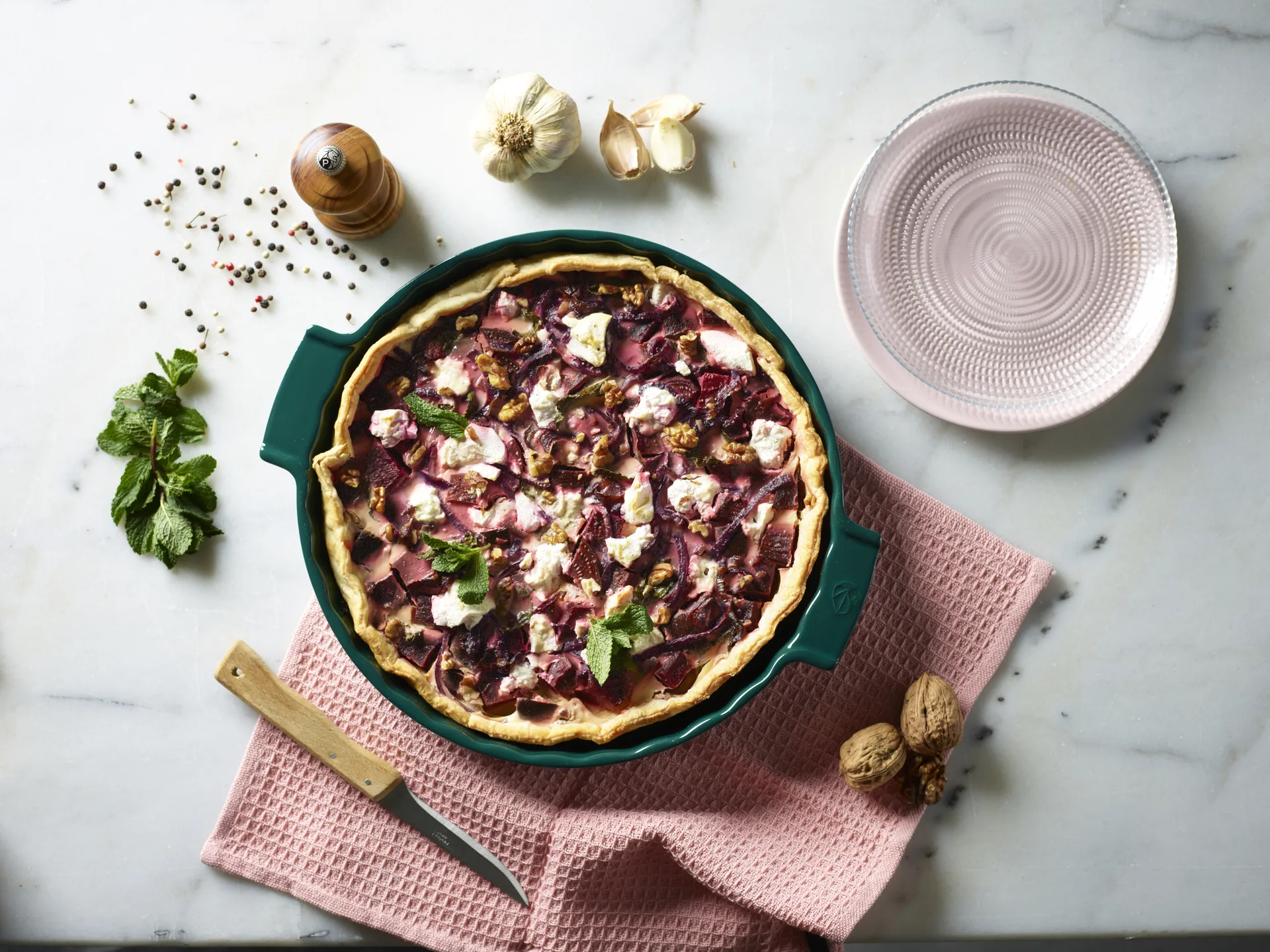 아폴리아 파이 접시 Ø30 cm, Forest green Peugeot | 푸조