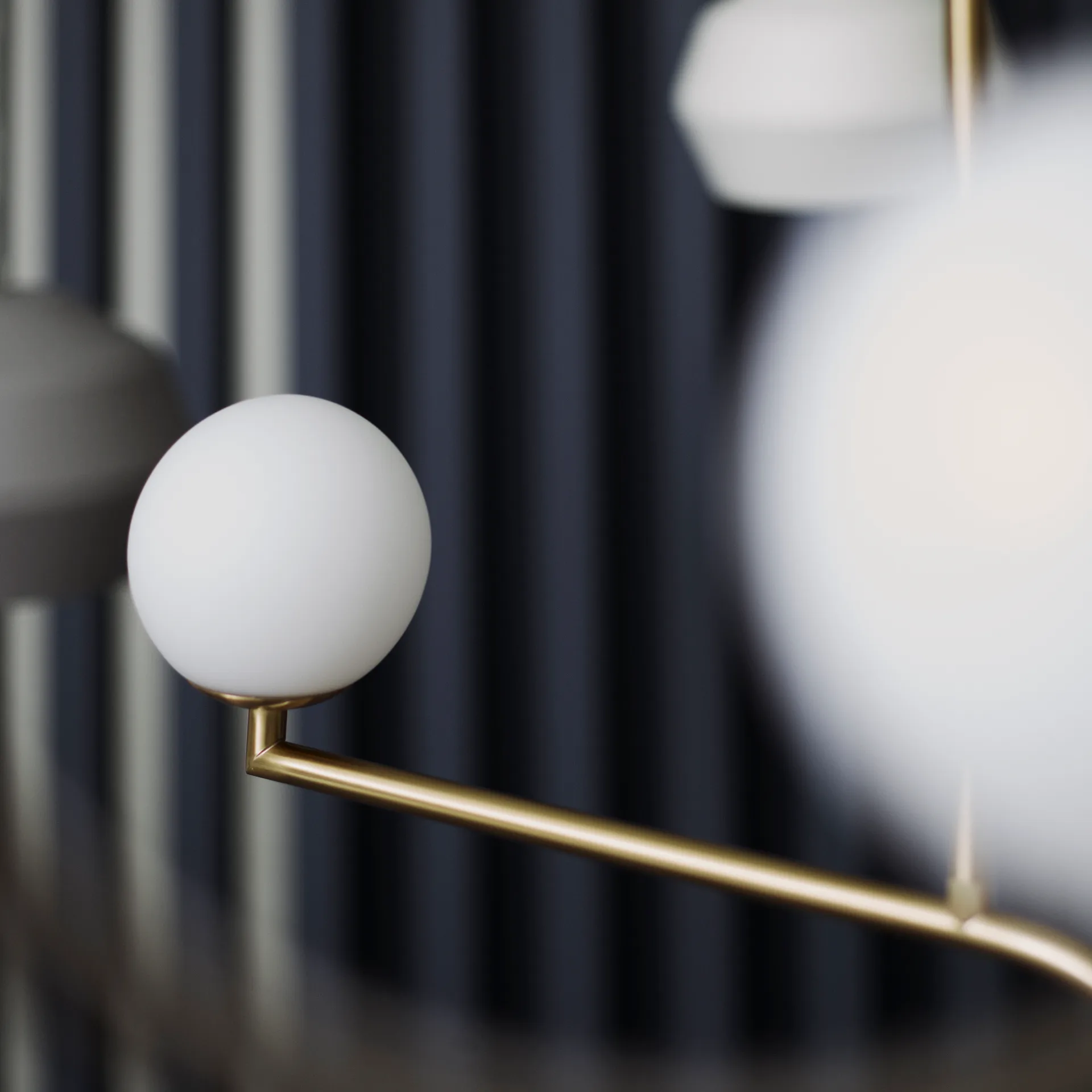 모빌 펜던트 조명 70, brass Pholc | 폴크