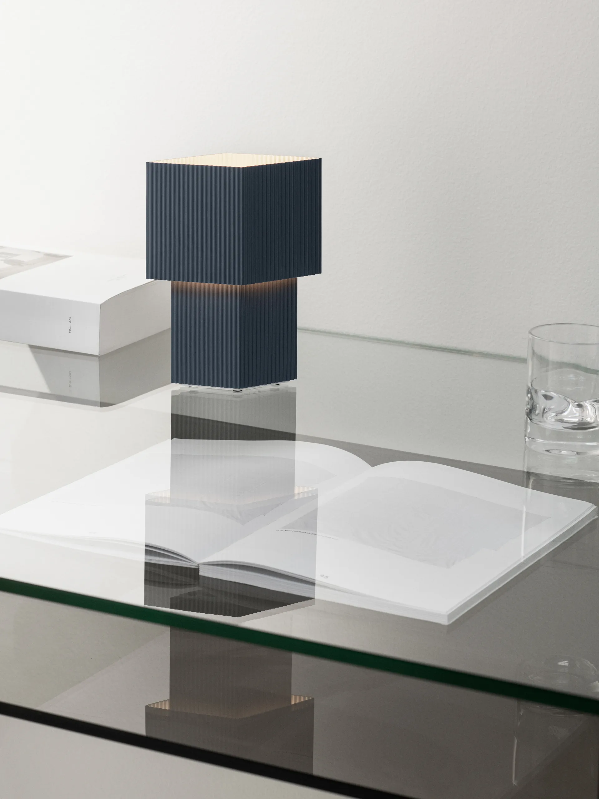 Romb 미니 무선 테이블 조명 19 cm, Blue stone Pholc | 폴크