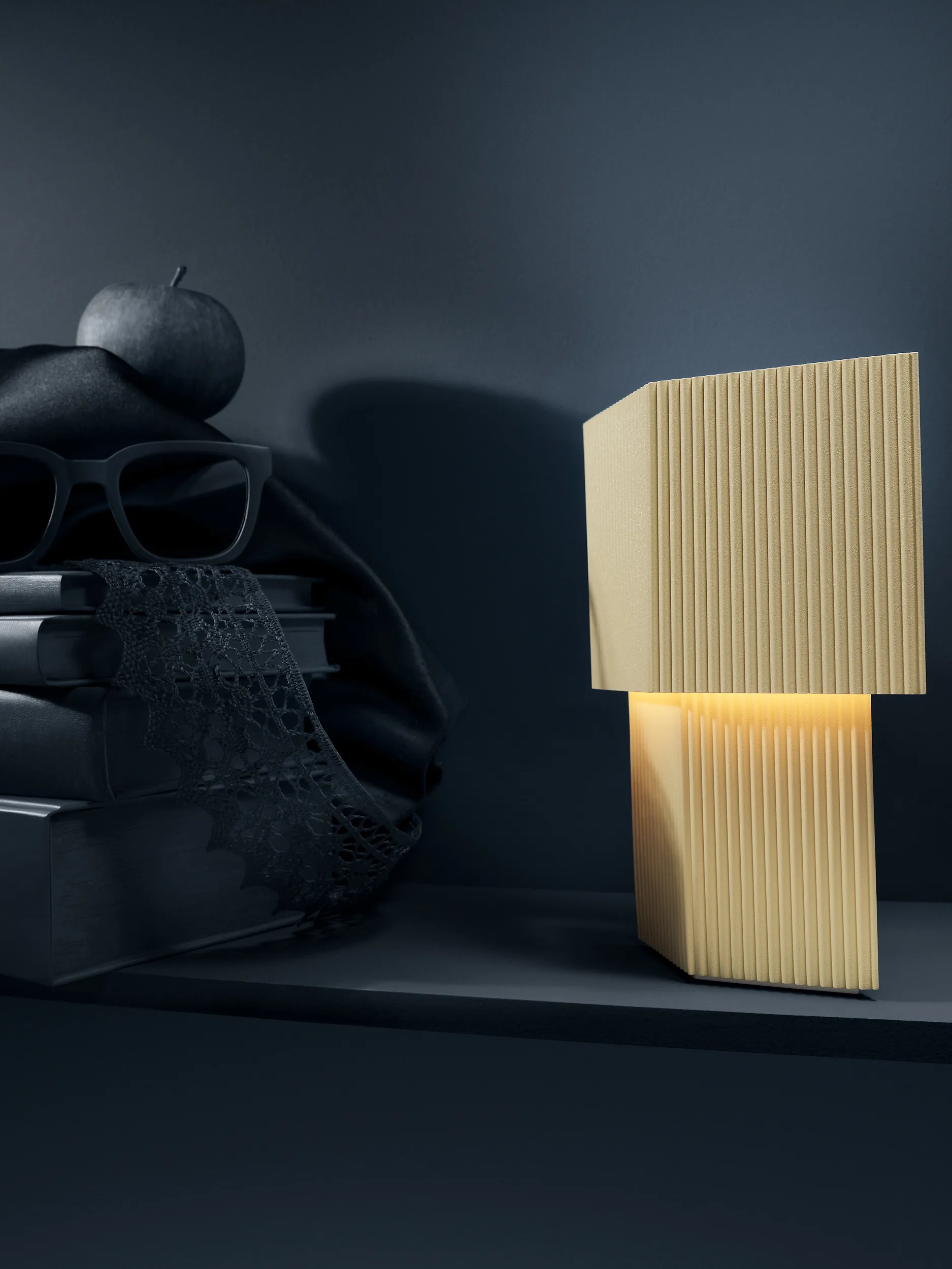 Romb 미니 무선 테이블 조명 19 cm, Vanilla Pholc | 폴크