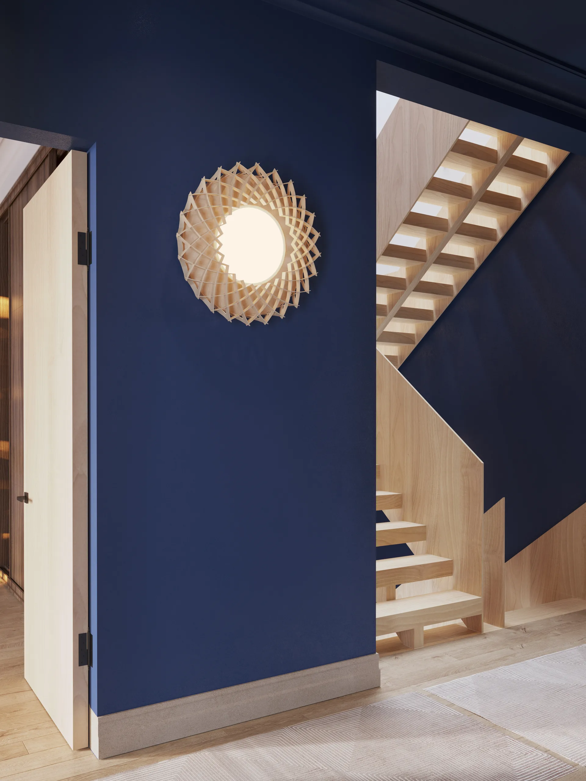 시그니처 천장 조명 Ø65 cm, birch Pilke | 필케