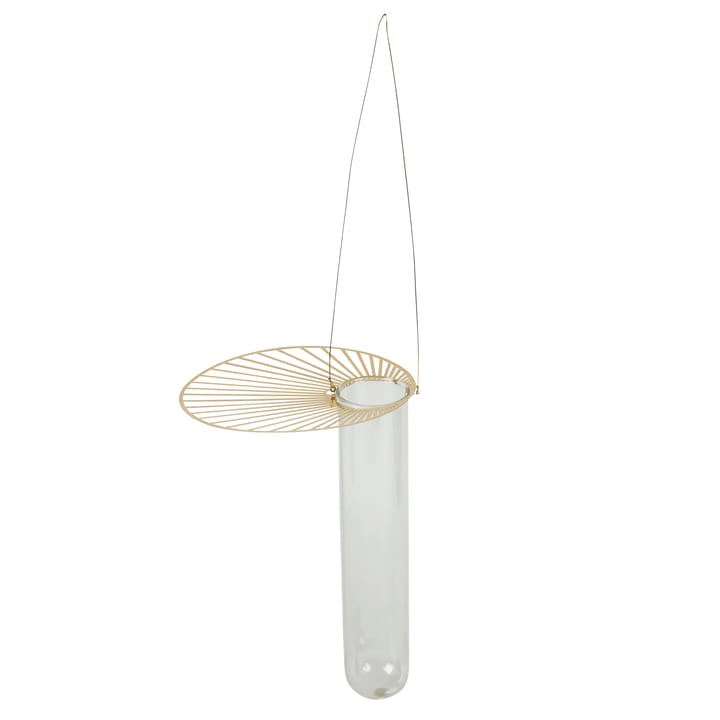 썬 행잉 화병 15 cm - clear-gold - Pluto Design | 플루토