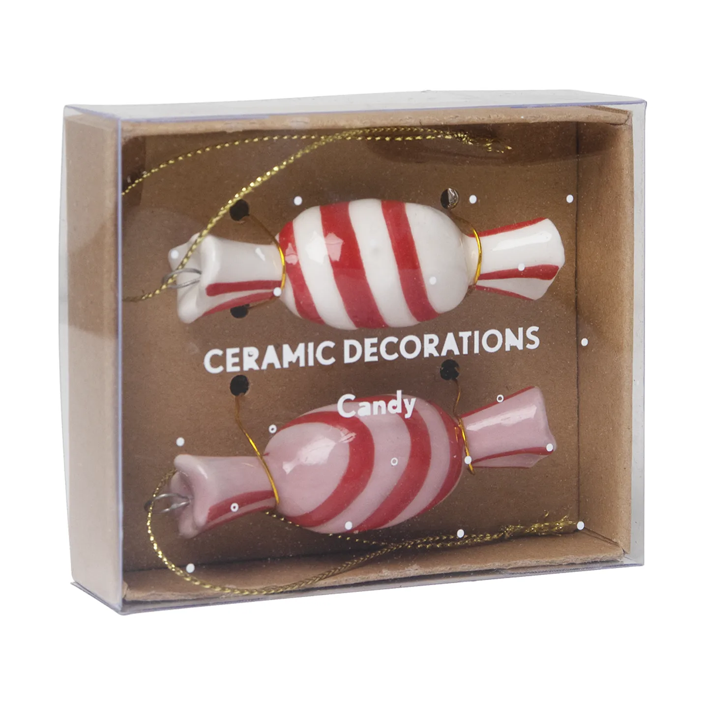 캔디 데코레이션 행잉 2개 세트, Red-white Pluto Design | 플루토