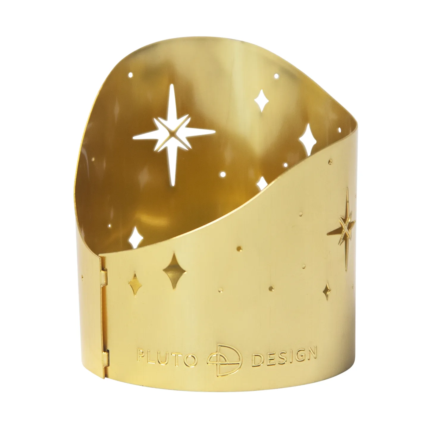 노던 스타 황동 티라이트 홀더 Ø4.5cm, Gold-plated metal Pluto Design | 플루토