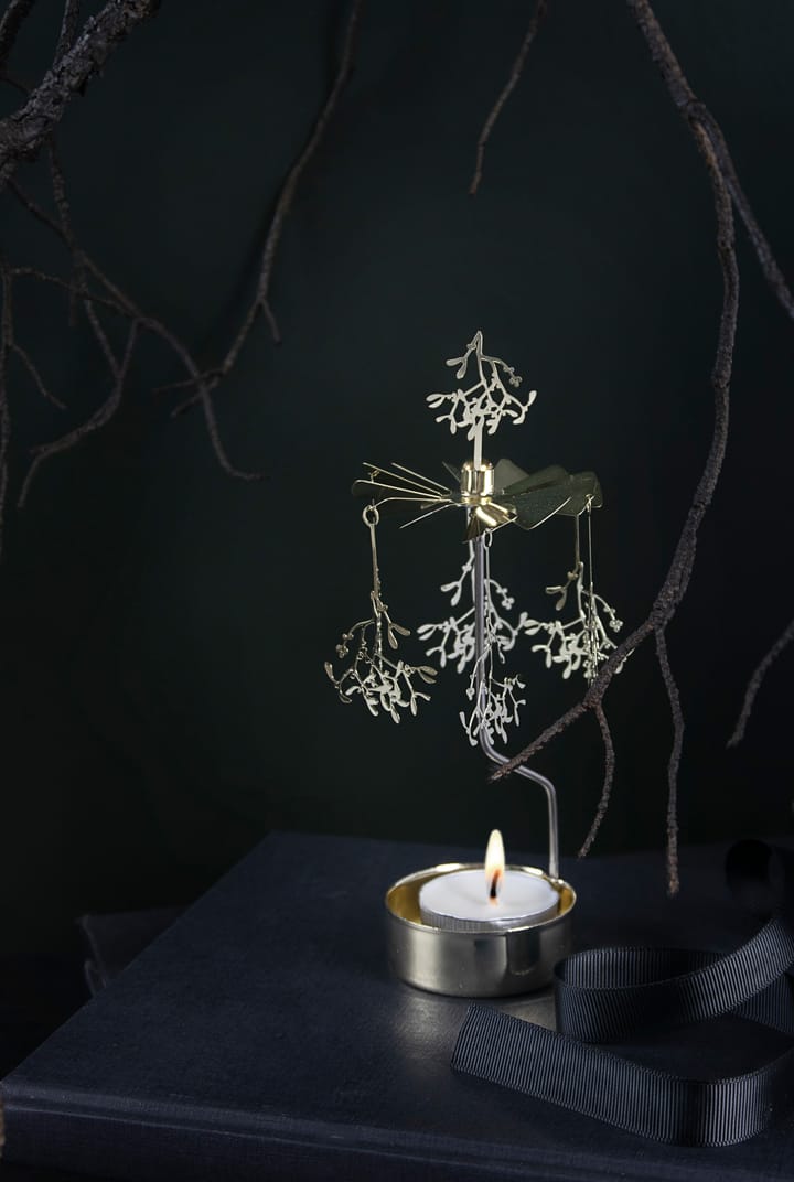 로터리 캔들 홀더 크리스마스, Christmas mistletoe Pluto Design | 플루토