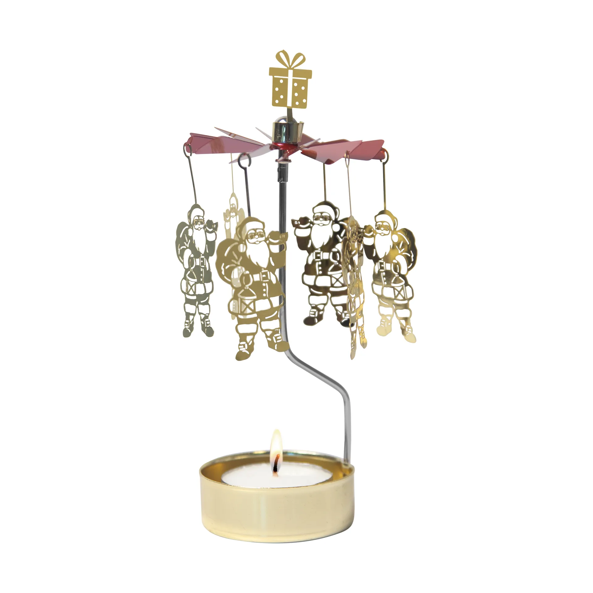 From 산타 엔젤 차임, Gold-red spinner Pluto Design | 플루토