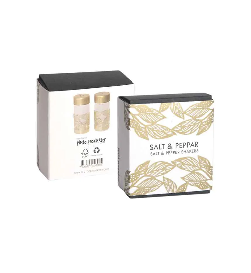 그린 솔트 앤 페퍼밀, Gold-glass Pluto Design | 플루토