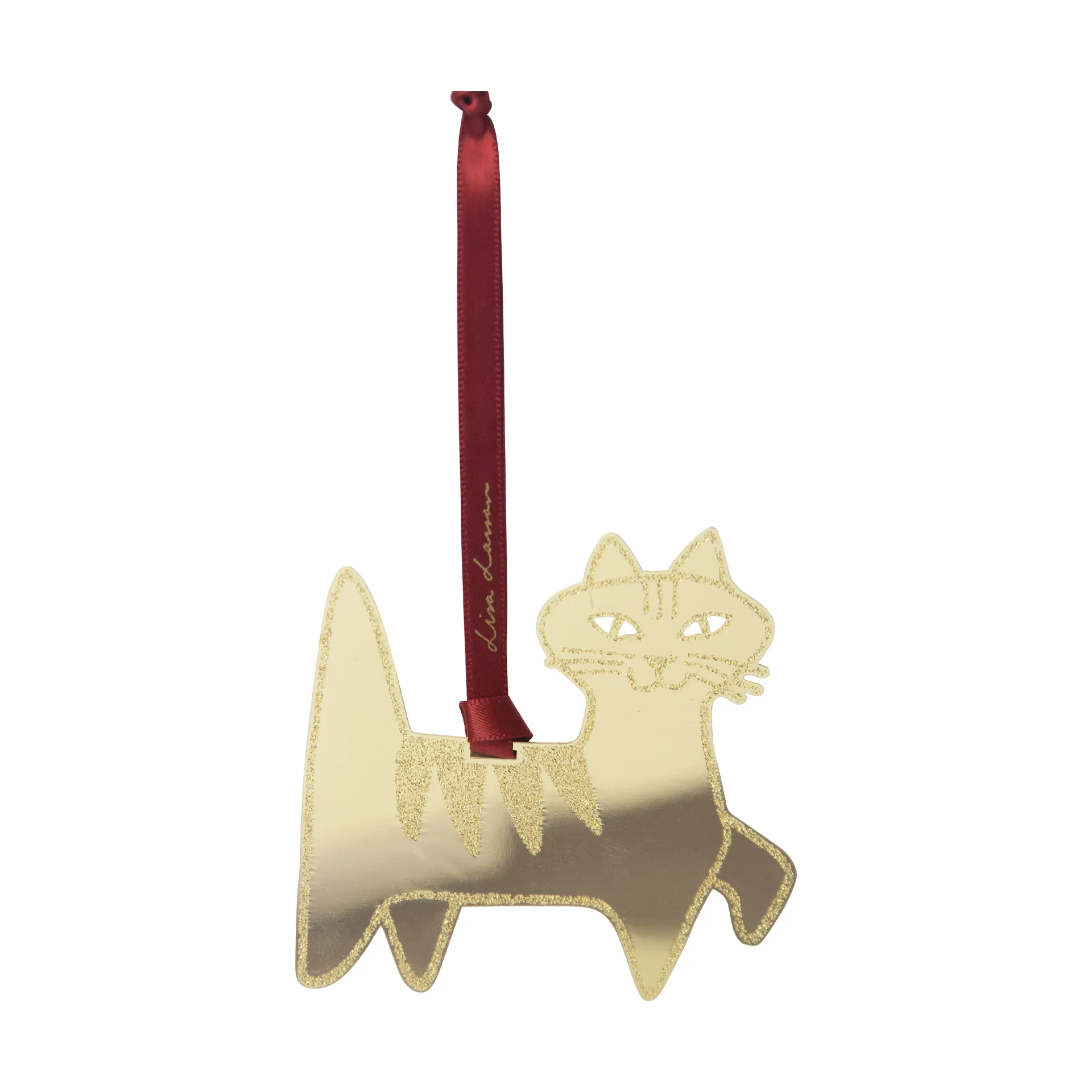 리사 라르손 펠릭스 데코레이티브 펜던트, Gold Pluto Design | 플루토