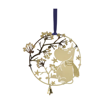 무민 첫눈 크리스마스 오너먼트 - Gold - Pluto Design | 플루토