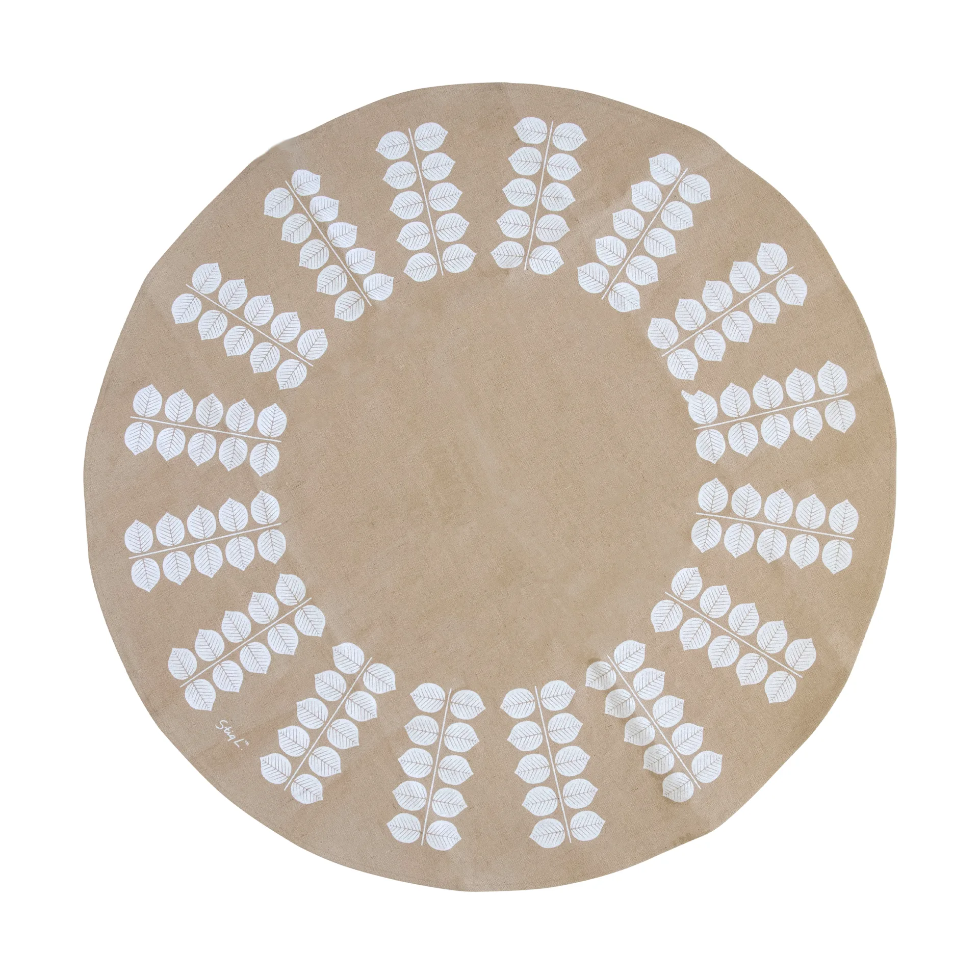 스티그 L 베르사 크리스마스 트리 매트 o110 cm, Natural-white Pluto Design | 플루토