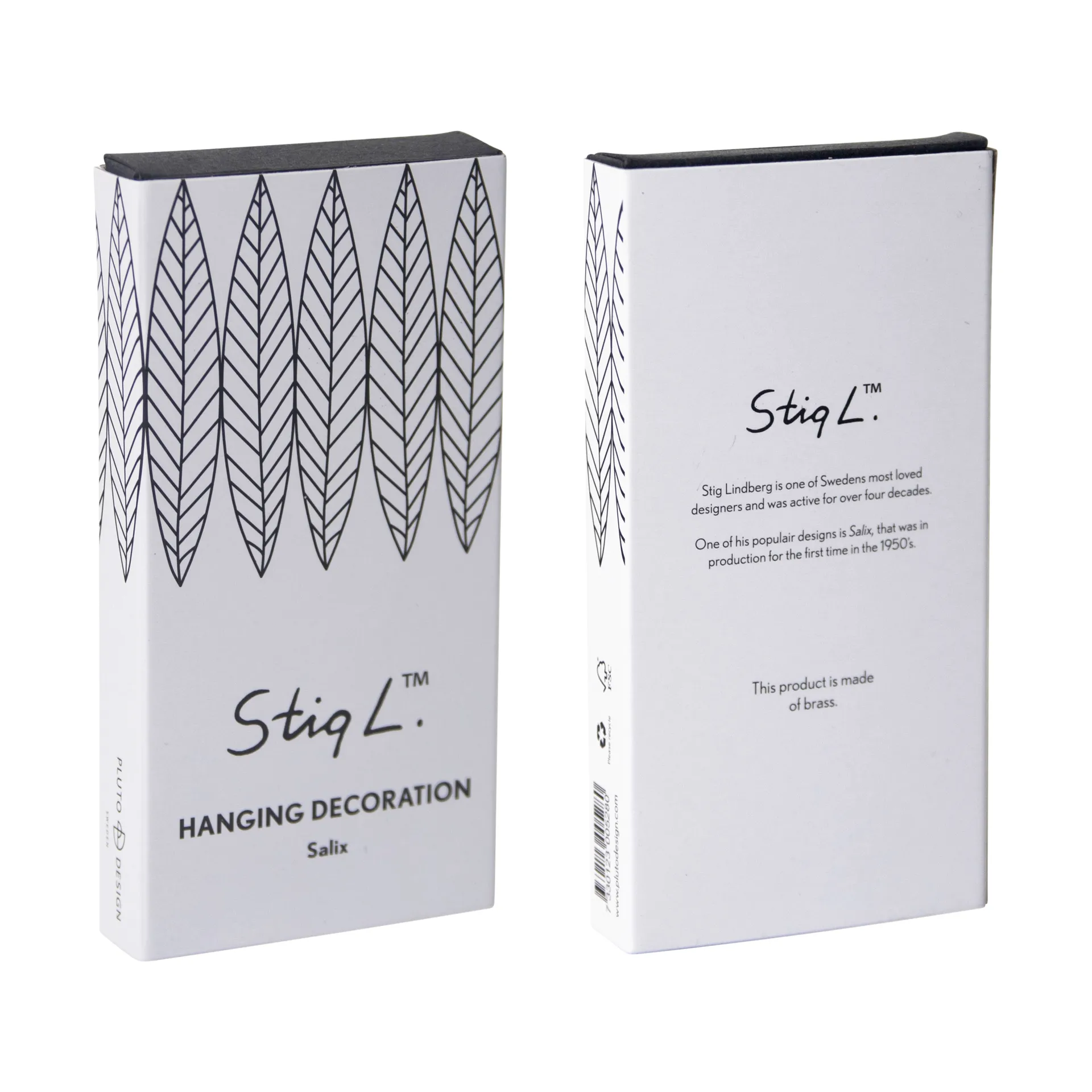 스티그 L Salix 크리스마스 트리 장식, Gold Pluto Design | 플루토