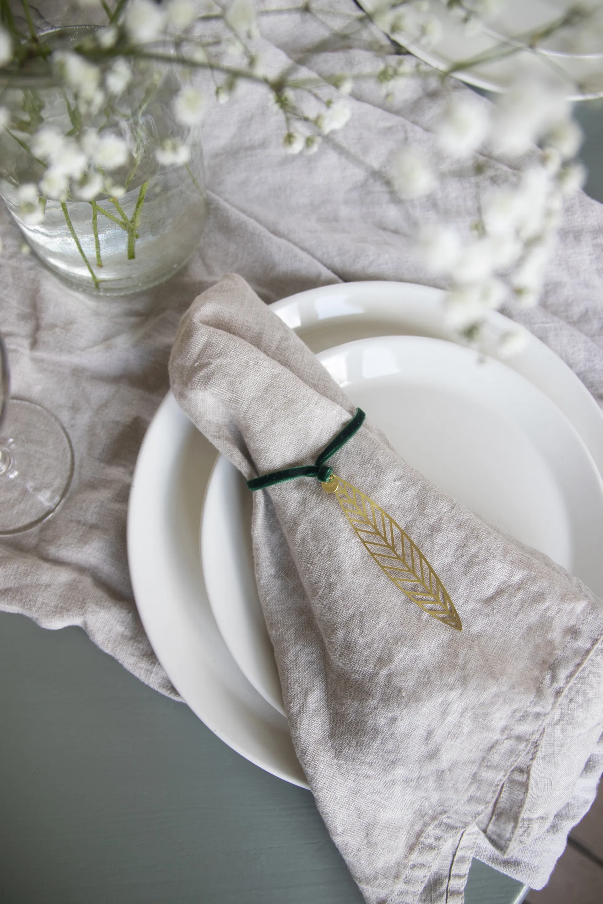 스티그 L Salix 크리스마스 트리 장식, Gold Pluto Design | 플루토