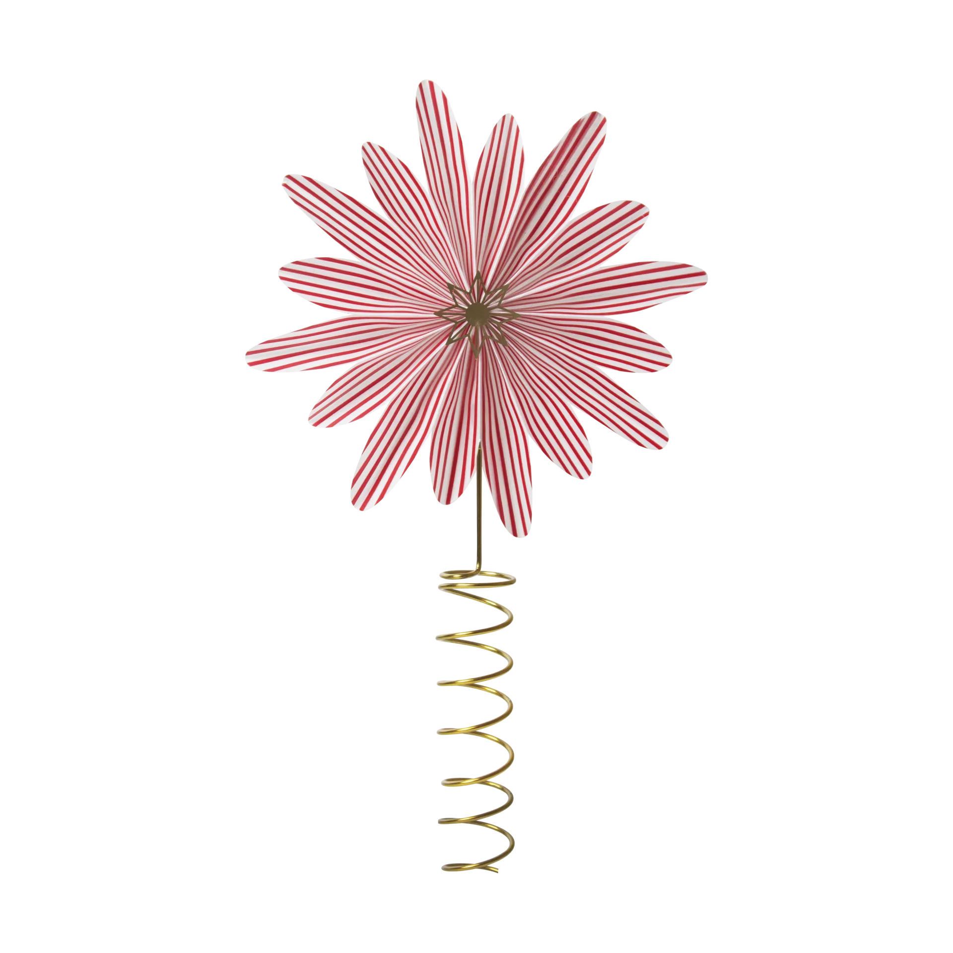 캔디 케인 트리 타퍼, Red-white Pluto Design | 플루토