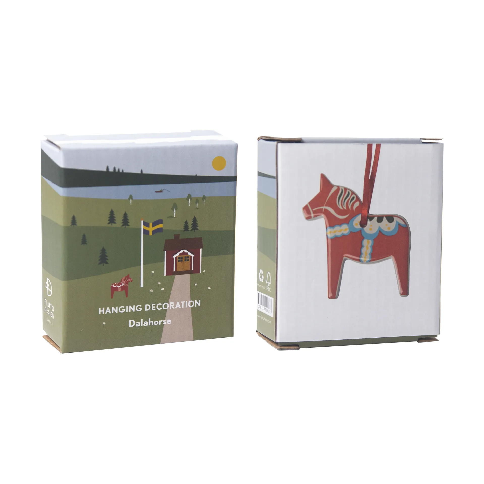 달라 말 장식 펜던트, Red Pluto Design | 플루토