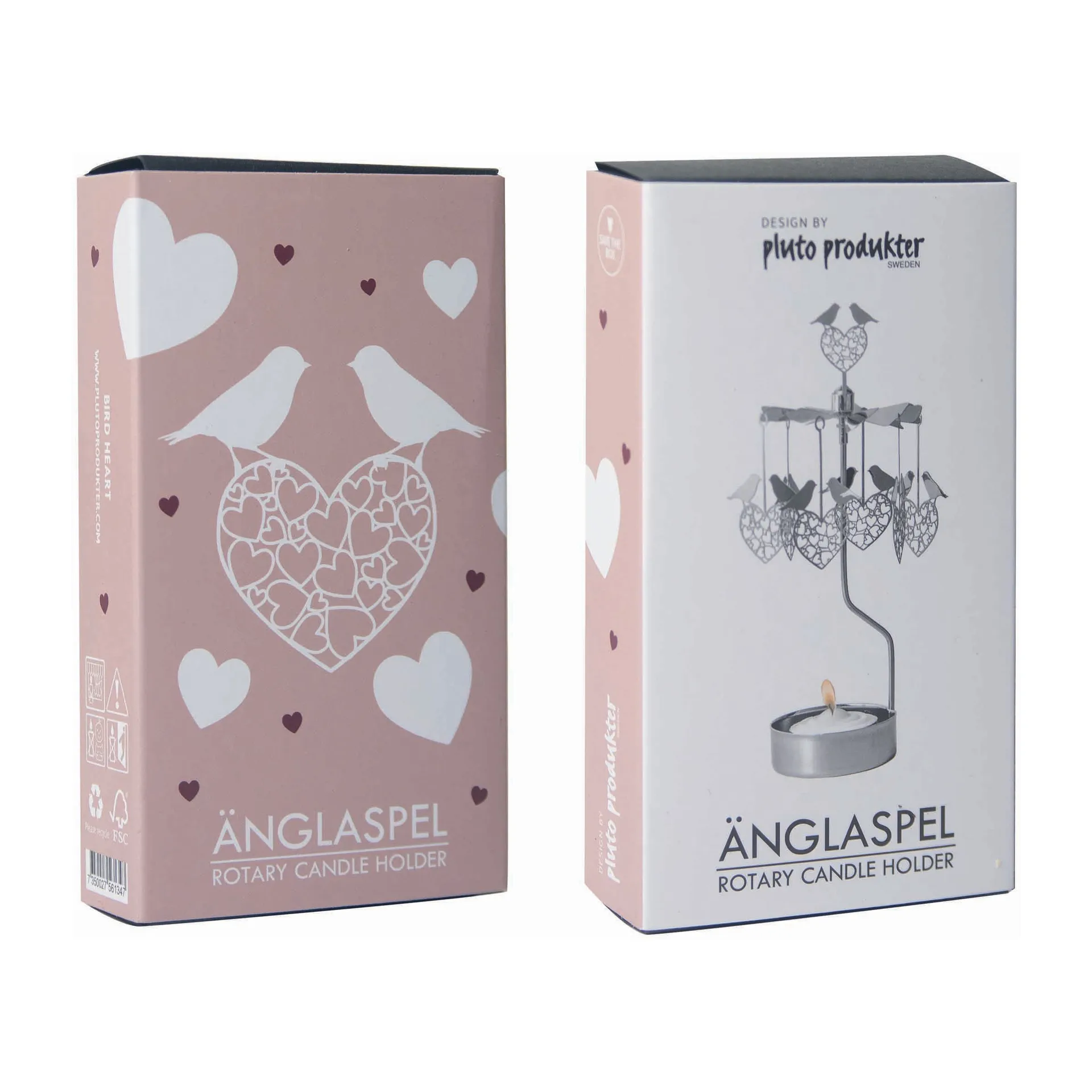 앤젤 차임 버즈 앤 허츠, Silver Pluto Design | 플루토