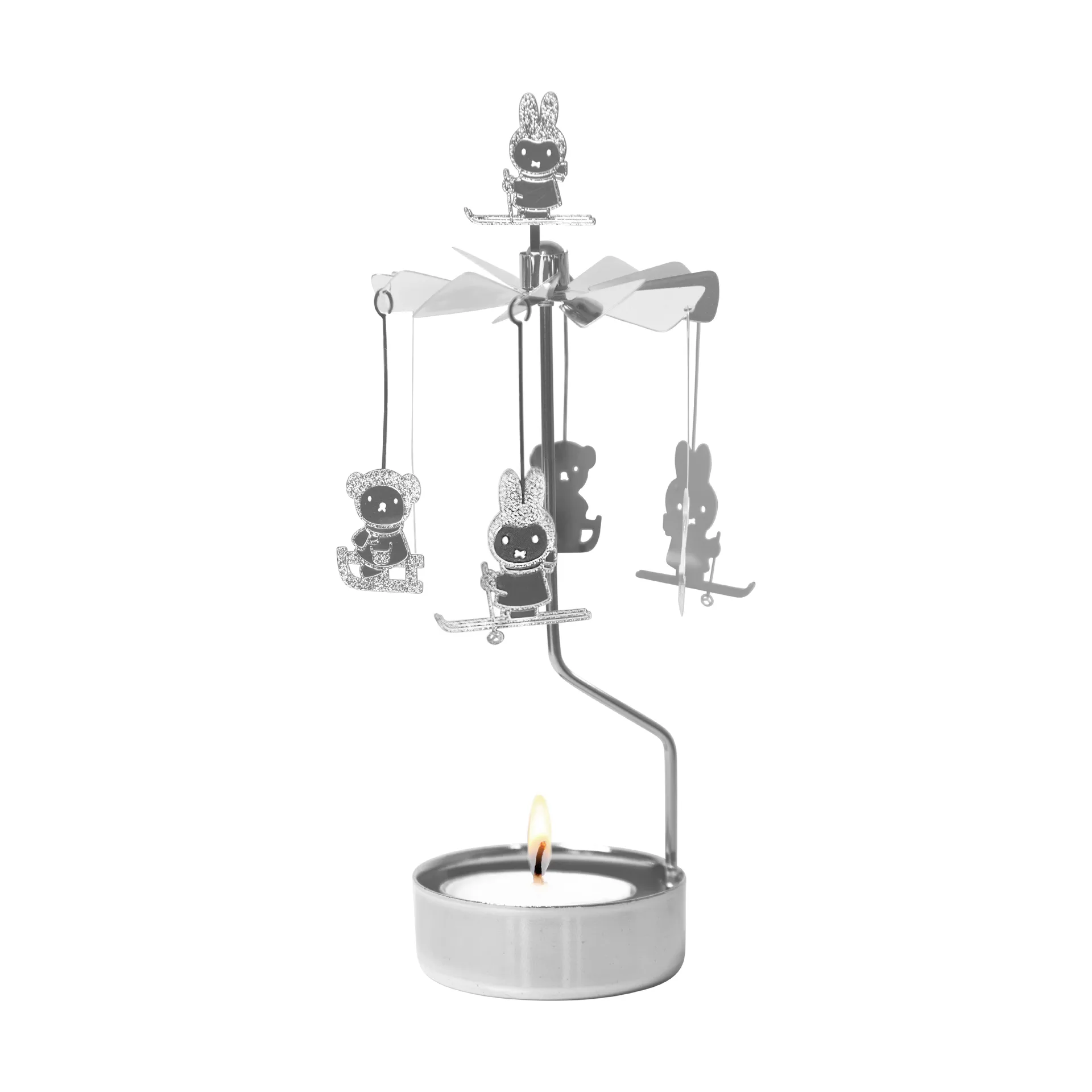 미피 겨울 엔젤 차임, Silver Pluto Design | 플루토