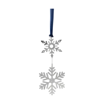 스노우 크리스마스 오너먼트 - Silver - Pluto Design | 플루토