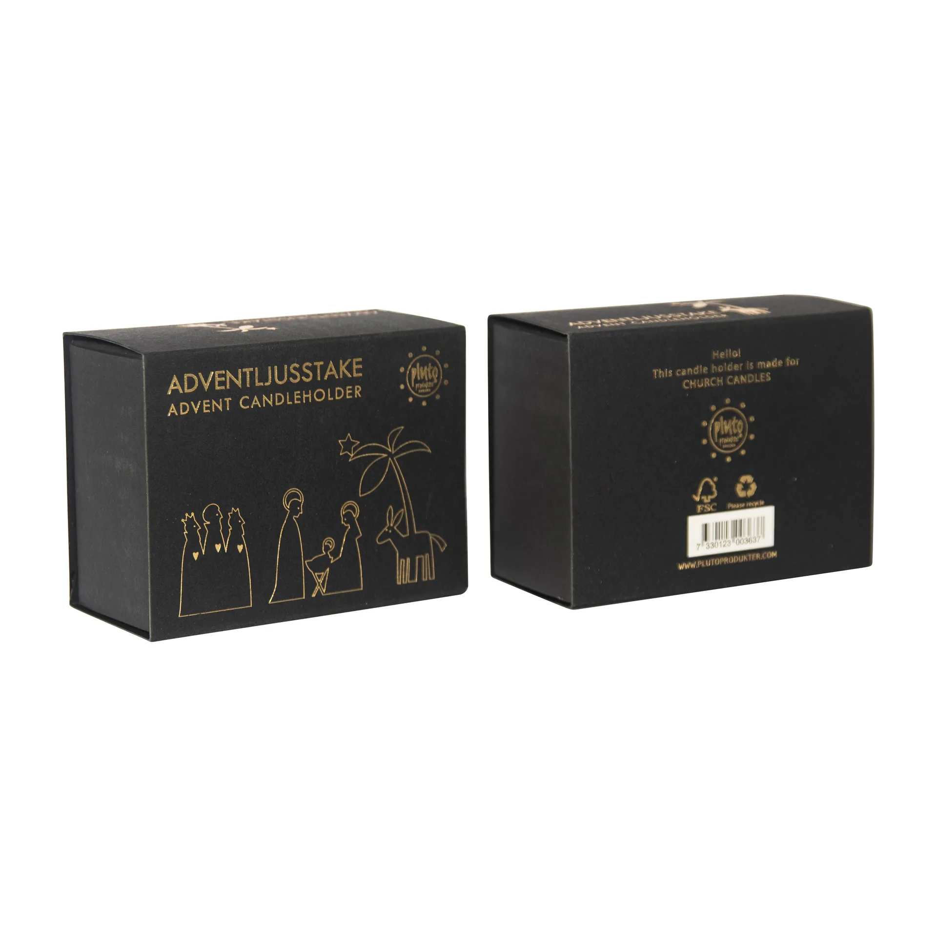 네이티비티 씬 캔들홀더 메탈, Small Pluto Design | 플루토