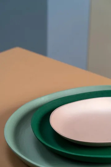 그릭 트레이 3개 세트 - Dark green - POLSPOTTEN | 폴스포텐