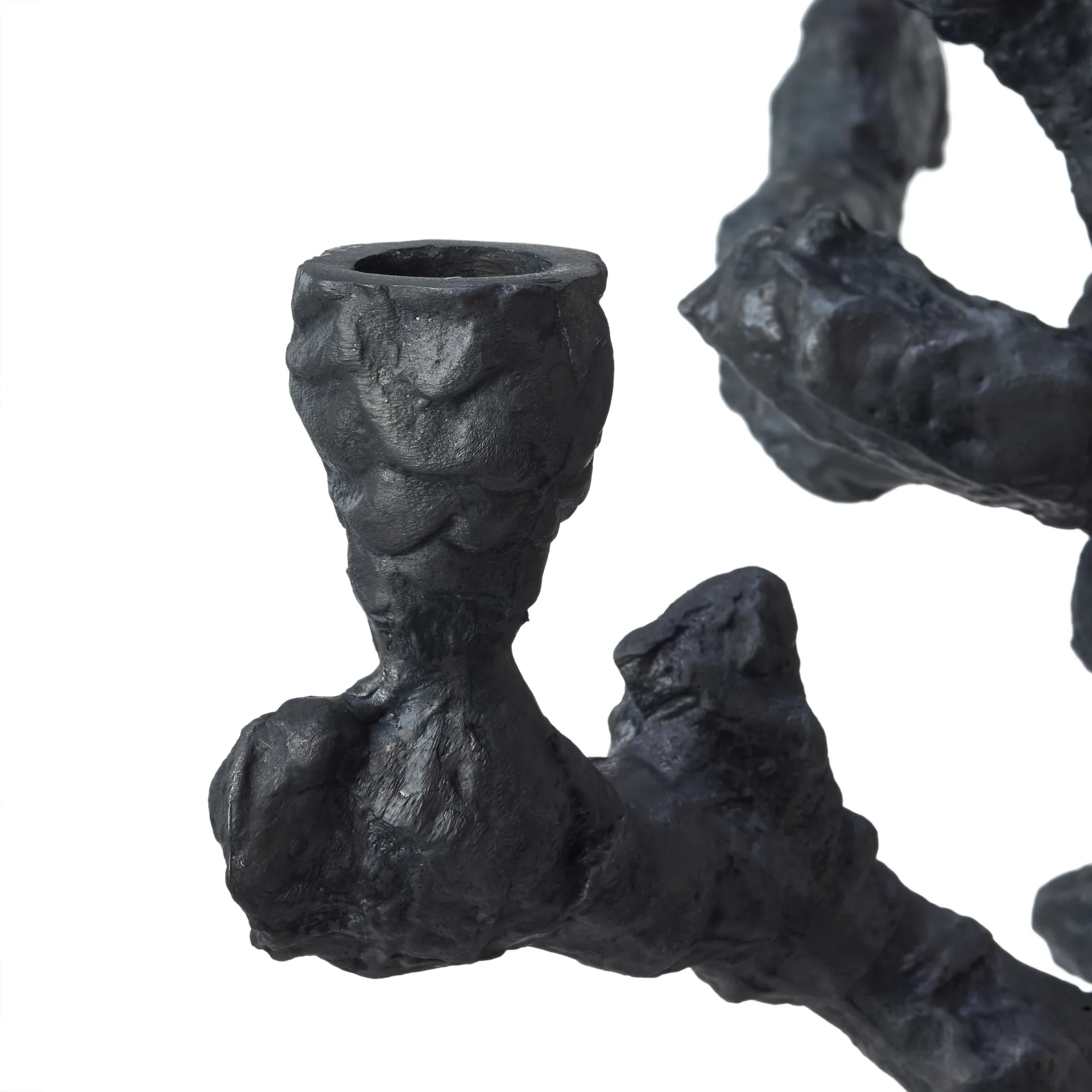 애플 트리 캔들스틱 L 53 cm, Dark grey POLSPOTTEN | 폴스포텐