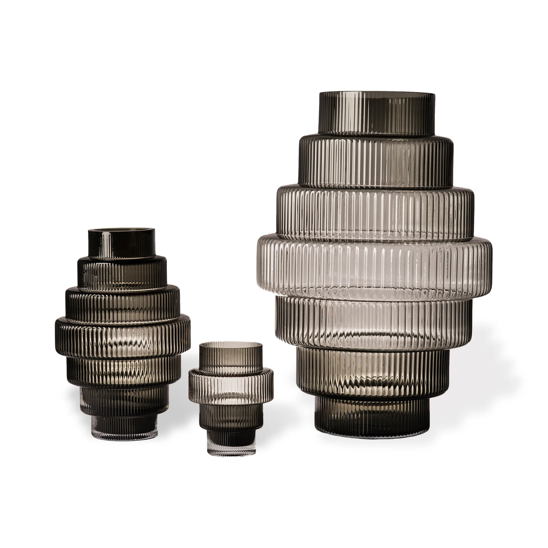 스텝스 화병 S 30 cm, Dark grey POLSPOTTEN | 폴스포텐