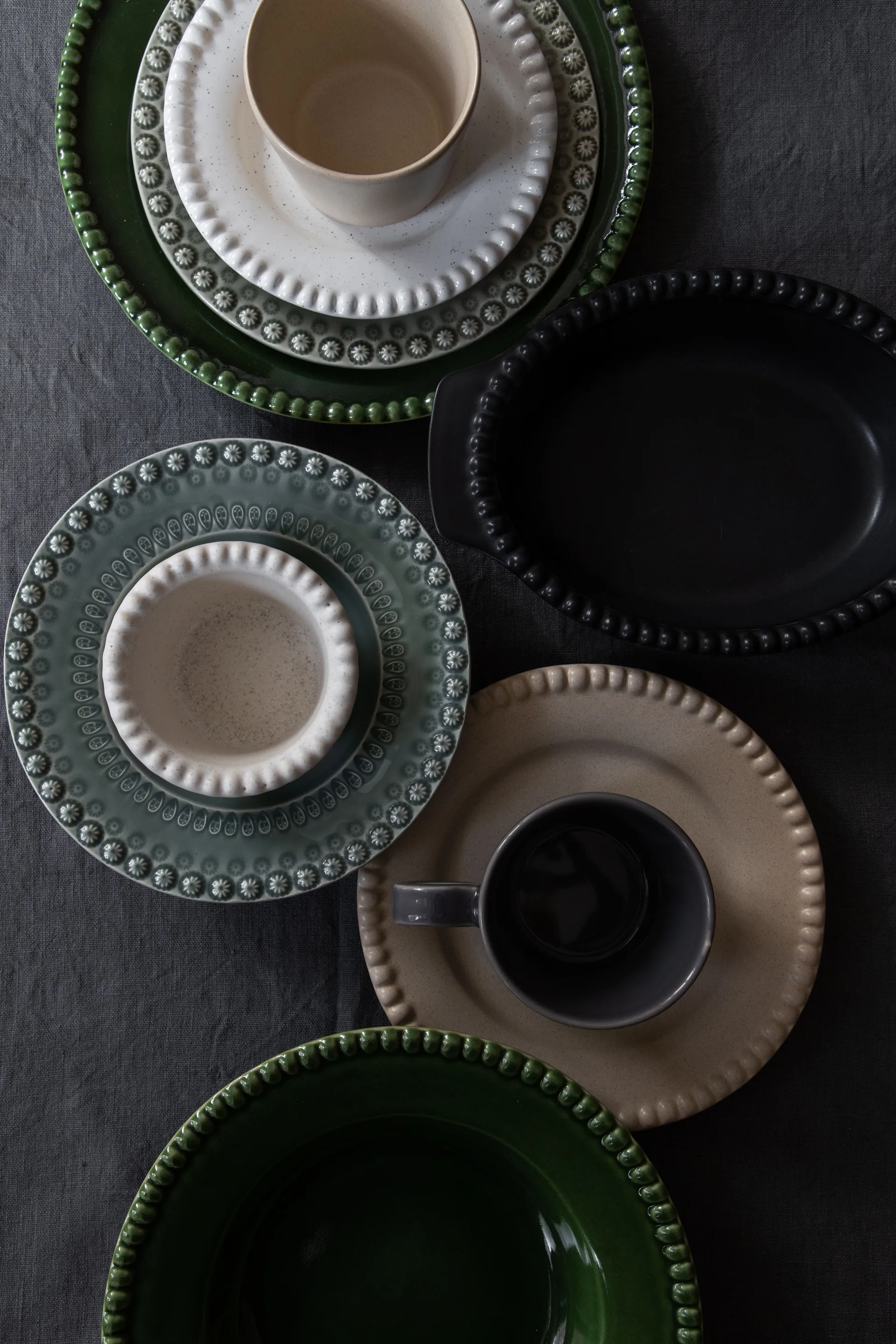 다리아 보울 스몰 Ø12 cm 2개 세트, cotton white PotteryJo | 포터리조