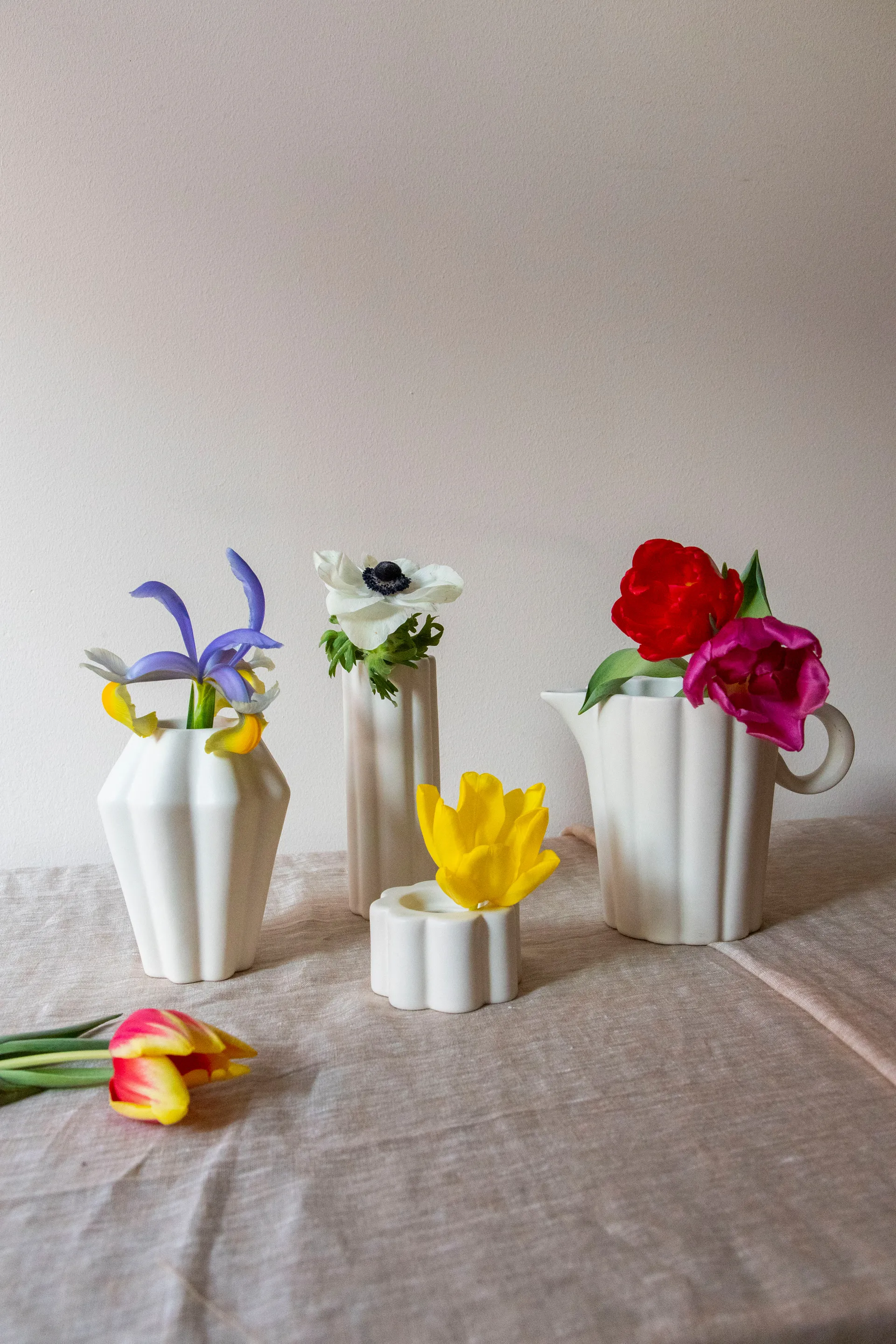 버짓 화병/캔들홀더 17 cm, Shell PotteryJo | 포터리조