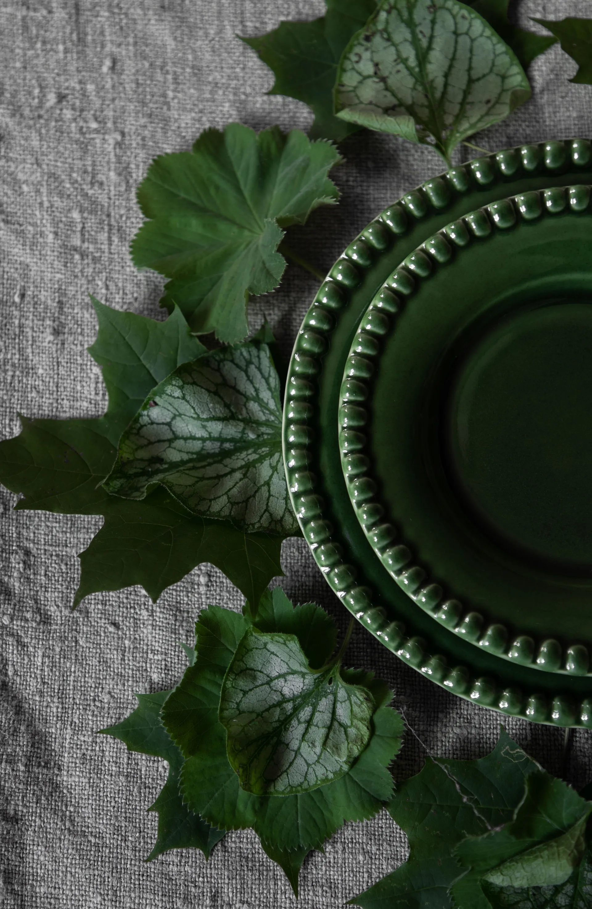 다리아 접시 스몰 Ø18 cm 2개 세트, Moss PotteryJo | 포터리조