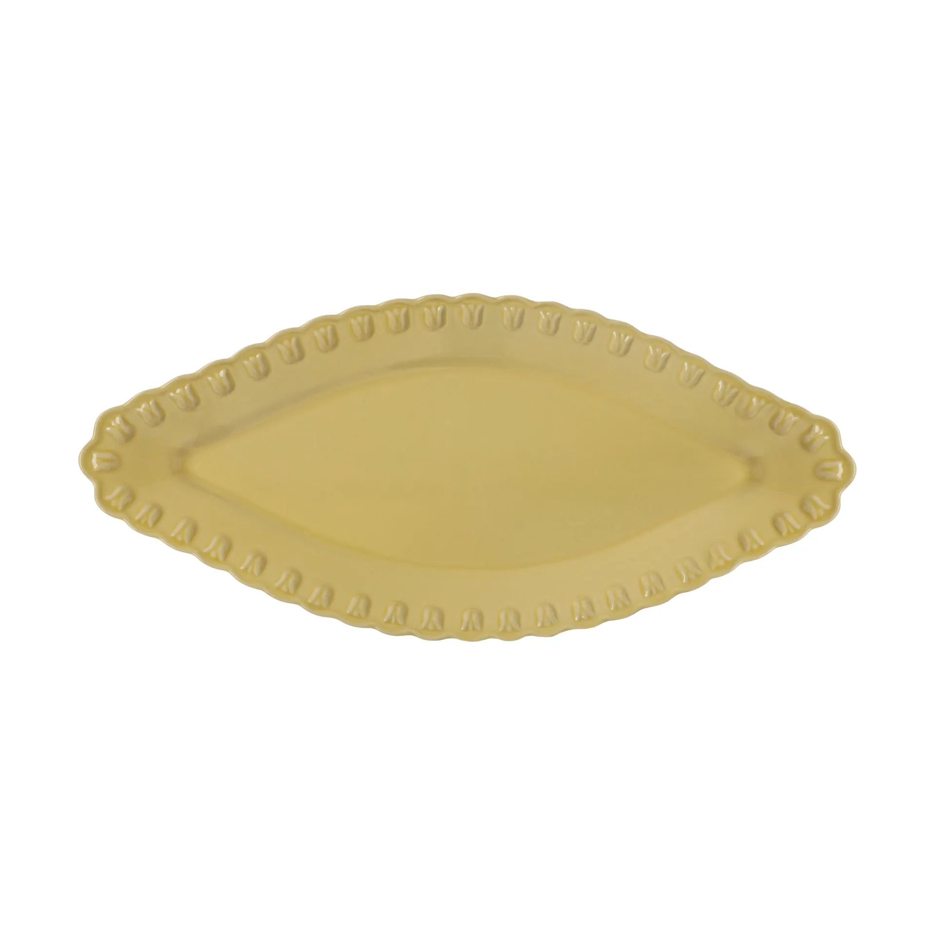 튤리파 오벌 소서 20x45 cm, Pale Moon PotteryJo | 포터리조