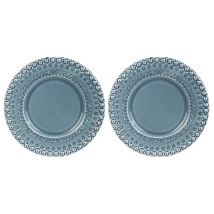 데이지 디저트 접시 Ø 22 cm 2개 세트 - dusty blue - PotteryJo | 포터리조