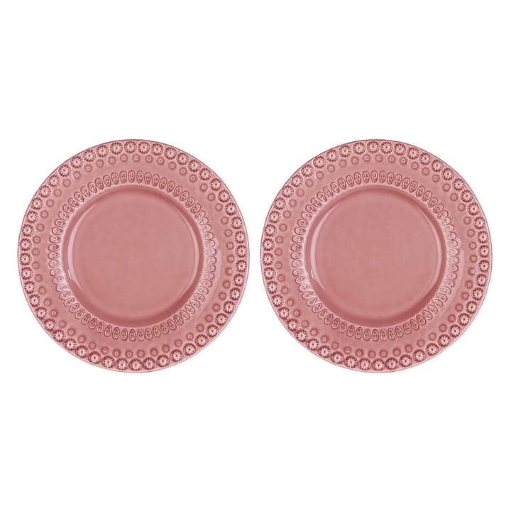 데이지 디저트 접시 Ø 22 cm 2팩 - rose (pink) - PotteryJo | 포터리조