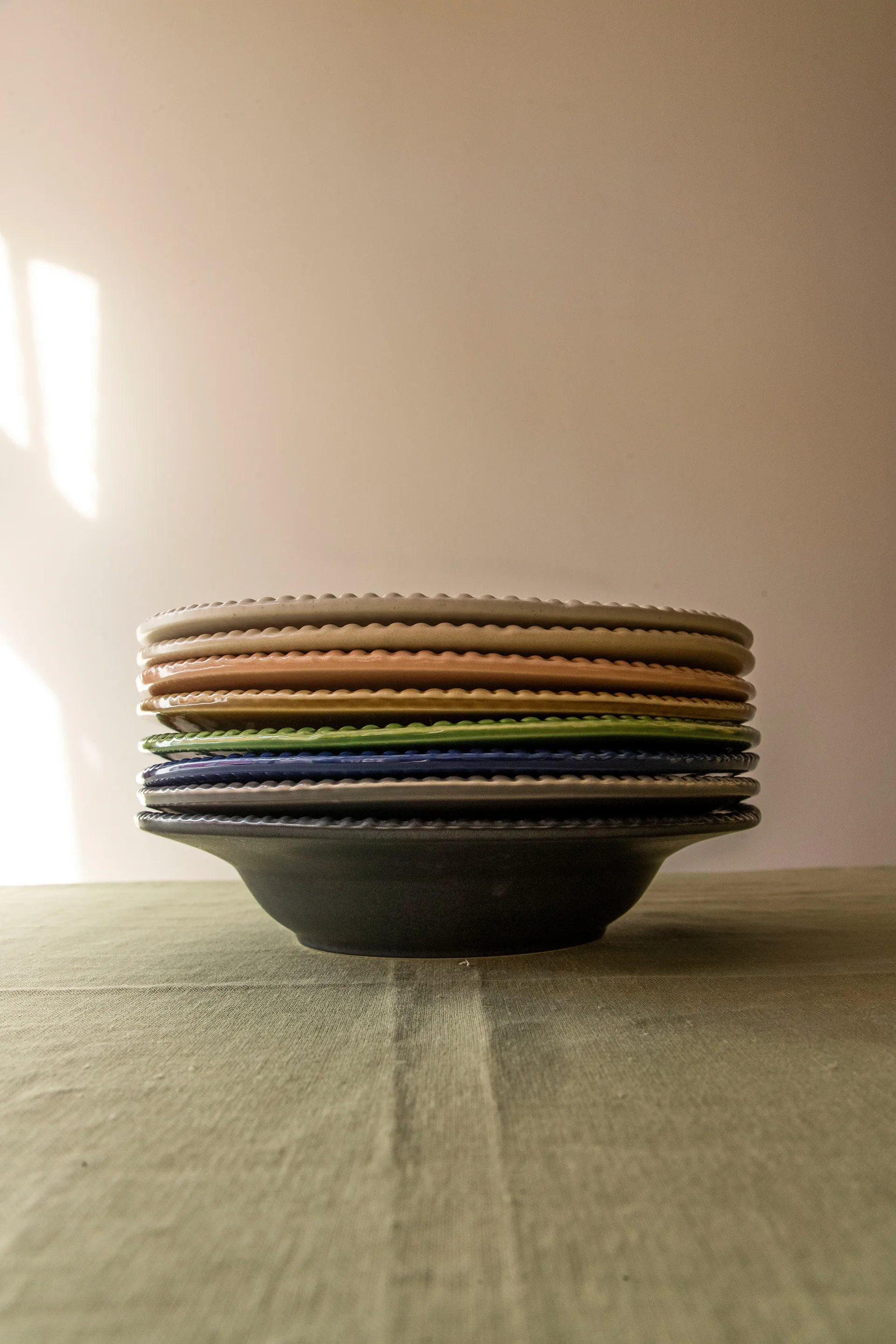 다리아 파스타 접시 Ø35 cm, Clean grey PotteryJo | 포터리조