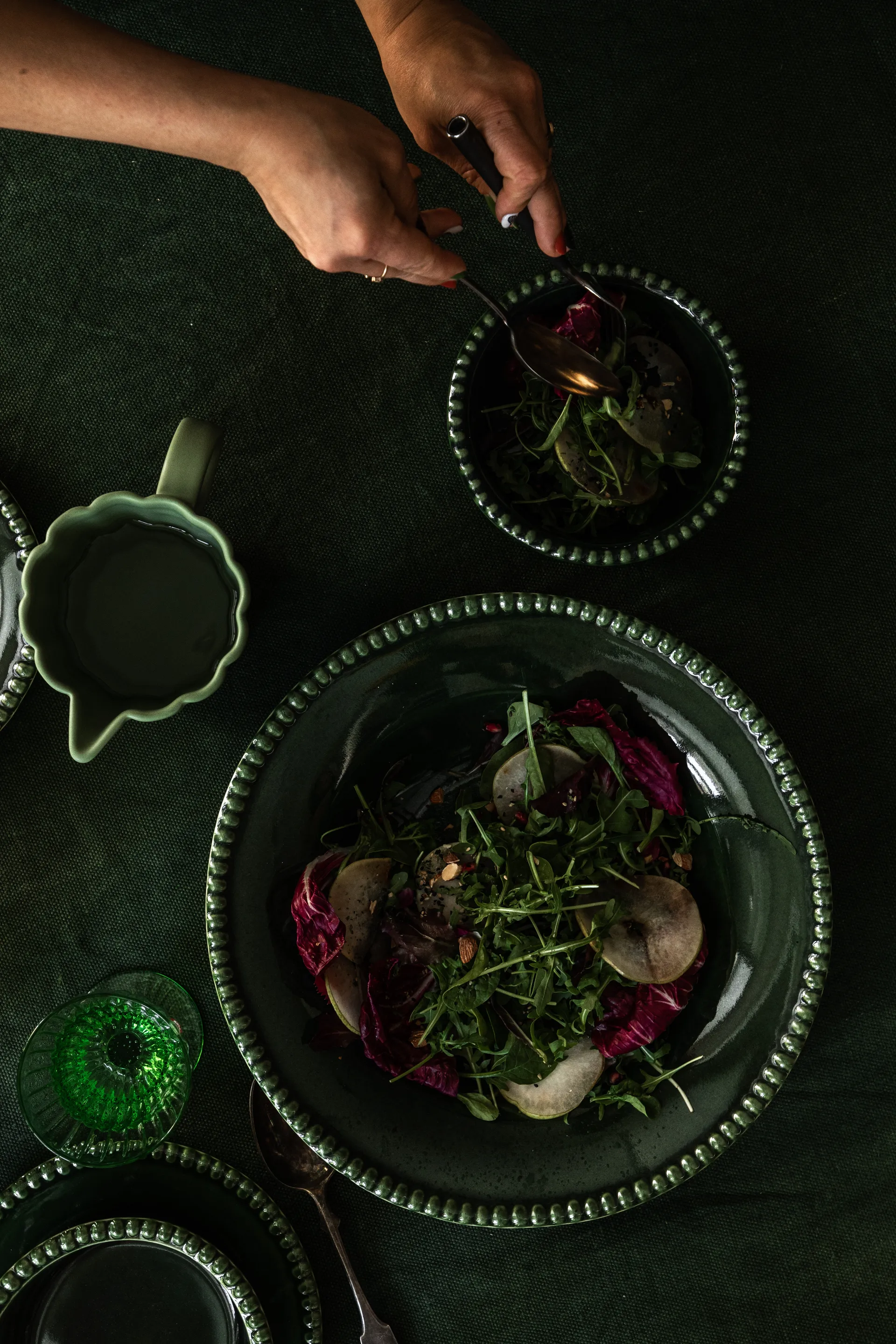 다리아 파스타 접시 Ø35 cm, Moss PotteryJo | 포터리조