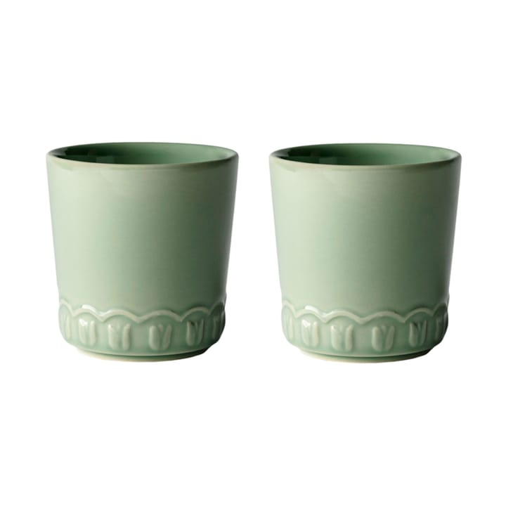Tulipa 컵 20 cl 2개 세트 - Verona green - PotteryJo | 포터리조