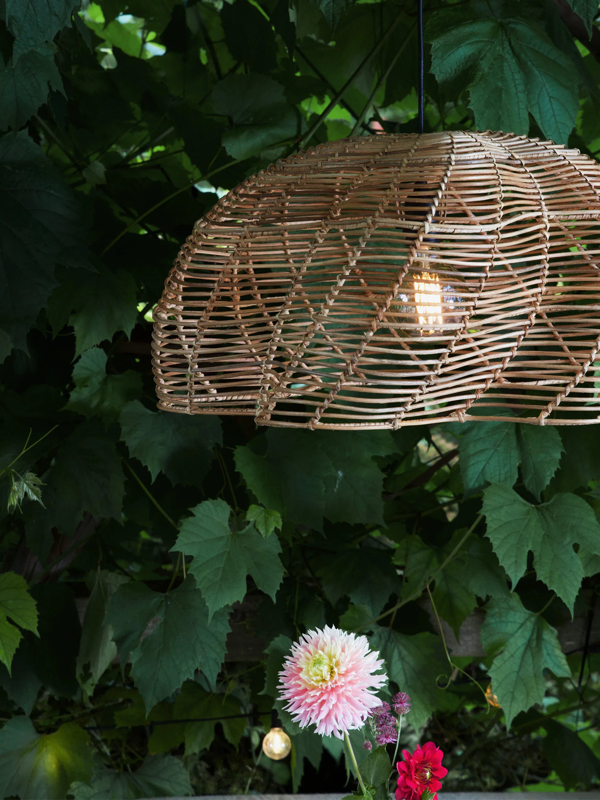 마일라 야외용 펜던트 조명, Natural, Ø53x32 cm PR Home | 피알홈