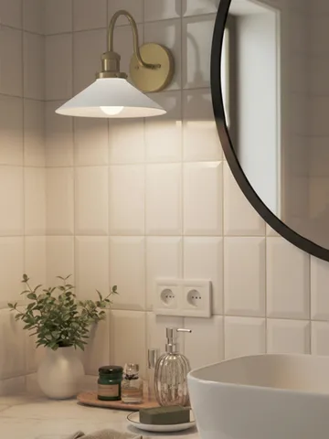 오거스트 벽 조명 - Opal-brass - PR Home | 피알홈