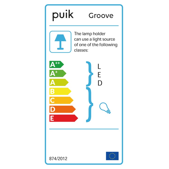 Groove 펜던트 조명 small - Black - Puik | 푸이크