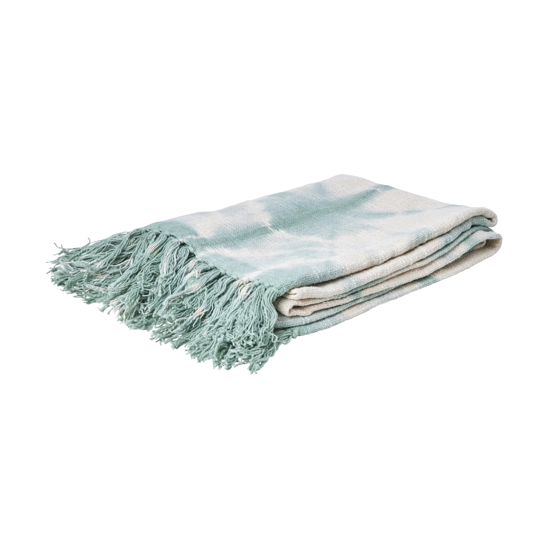 라이스 담요 125x150 cm, Tie-dye, green RICE | 라이스