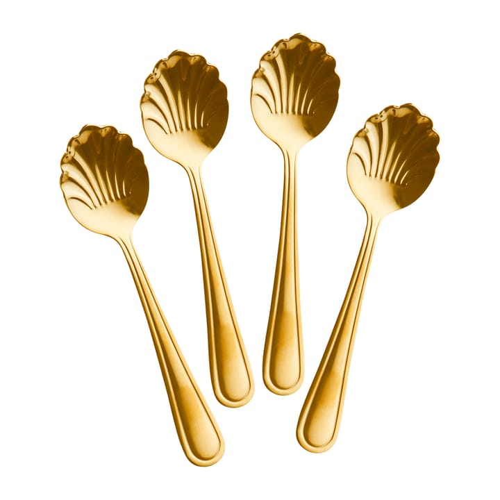 라이스 씨셸 티스푼 14 cm 4개 세트, Gold RICE | 라이스