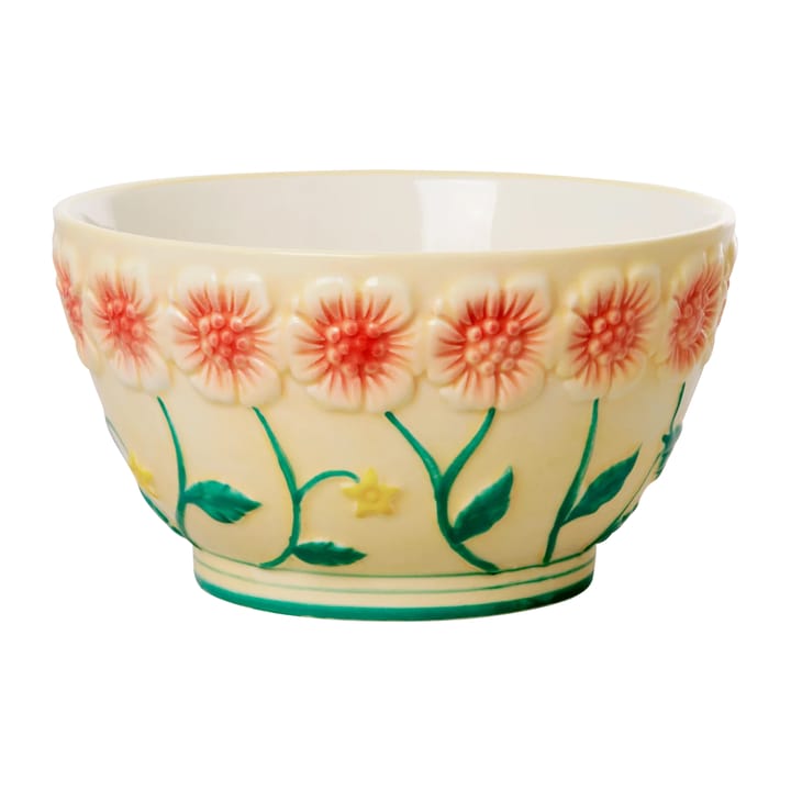 라이스 엠보스 플라워 세라믹 보울 14.5 cm - Creme - RICE | 라이스