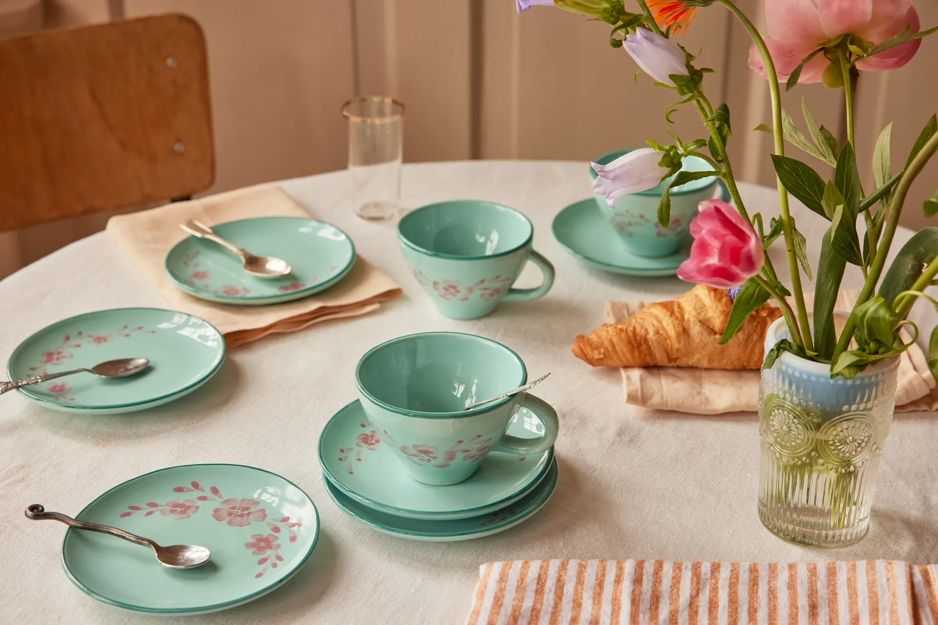 라이스 세라믹 접시 Ø15 cm, Wine RICE | 라이스