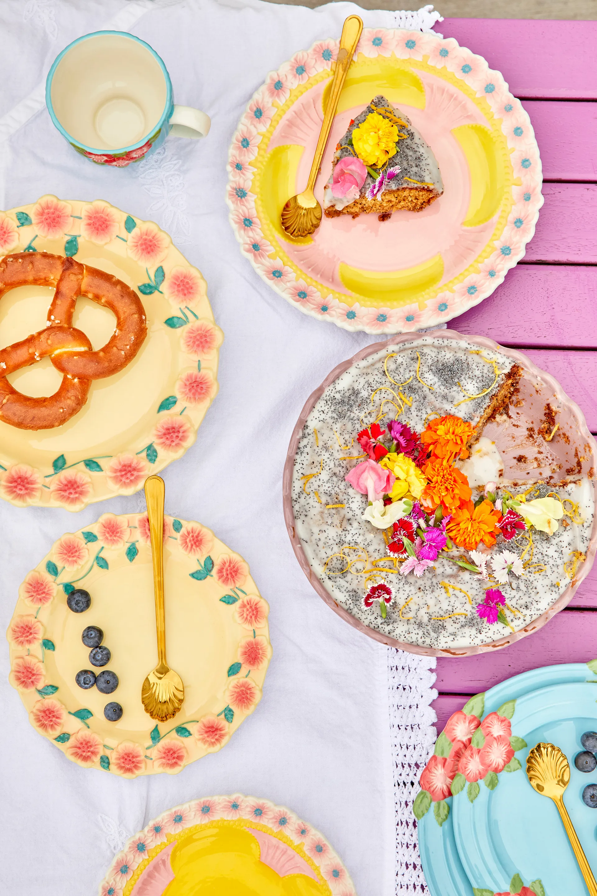 라이스 씨셸 라떼 스푼 19 cm 4개 세트, Gold RICE | 라이스