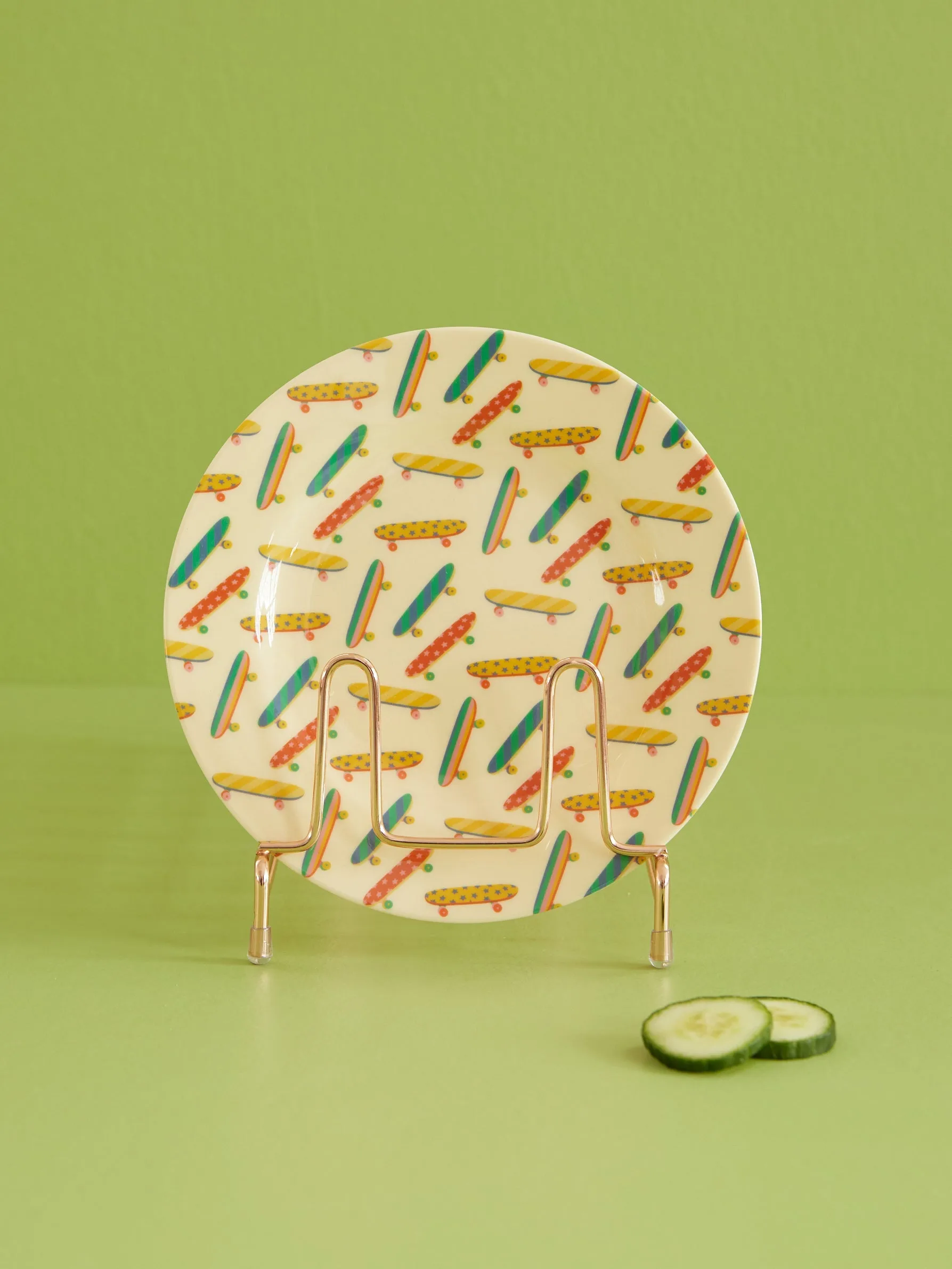 라이스 멜라민 사이드 접시 Ø20 cm, Skateboard RICE | 라이스