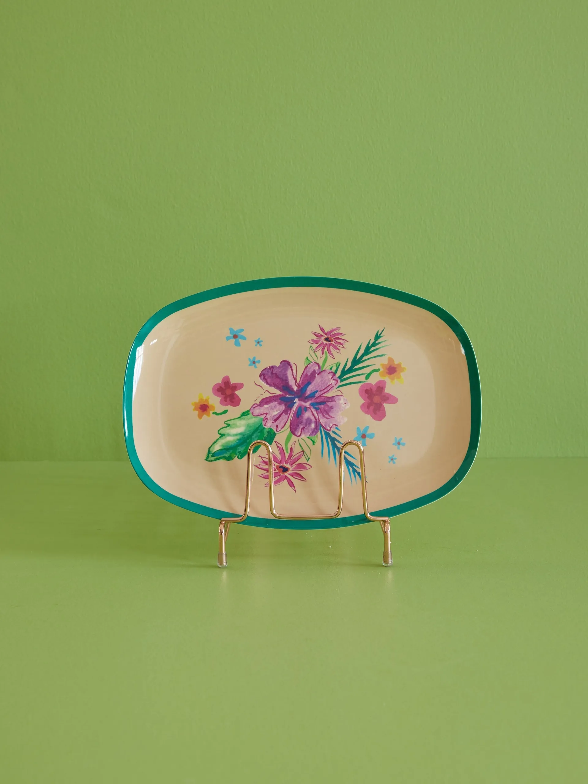 라이스 멜라민 접시 22x30 cm, Arda bloom RICE | 라이스