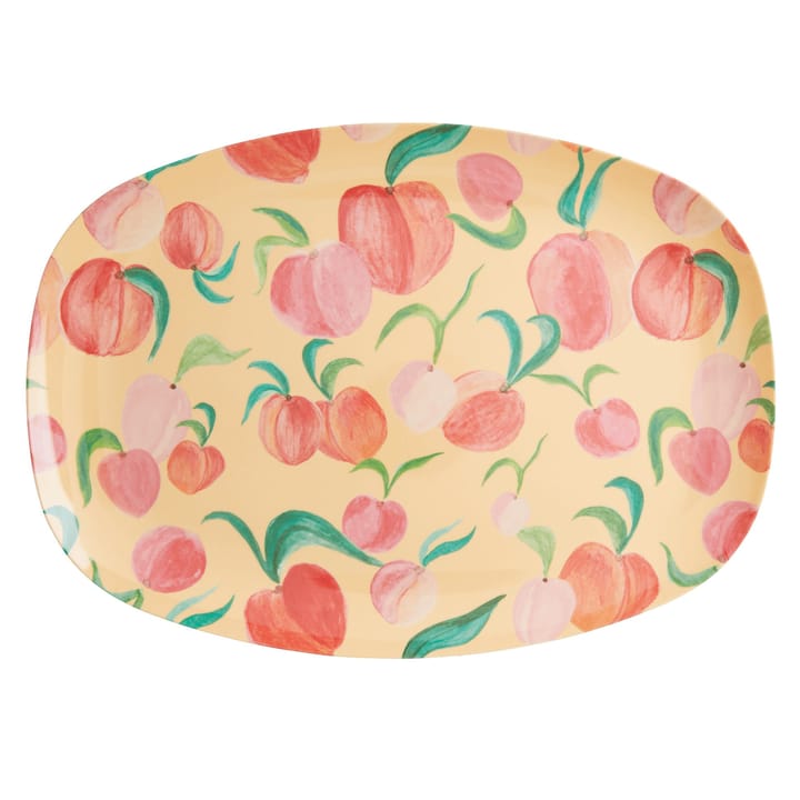 라이스 멜라민 접시 22x30 cm - Peach - RICE | 라이스
