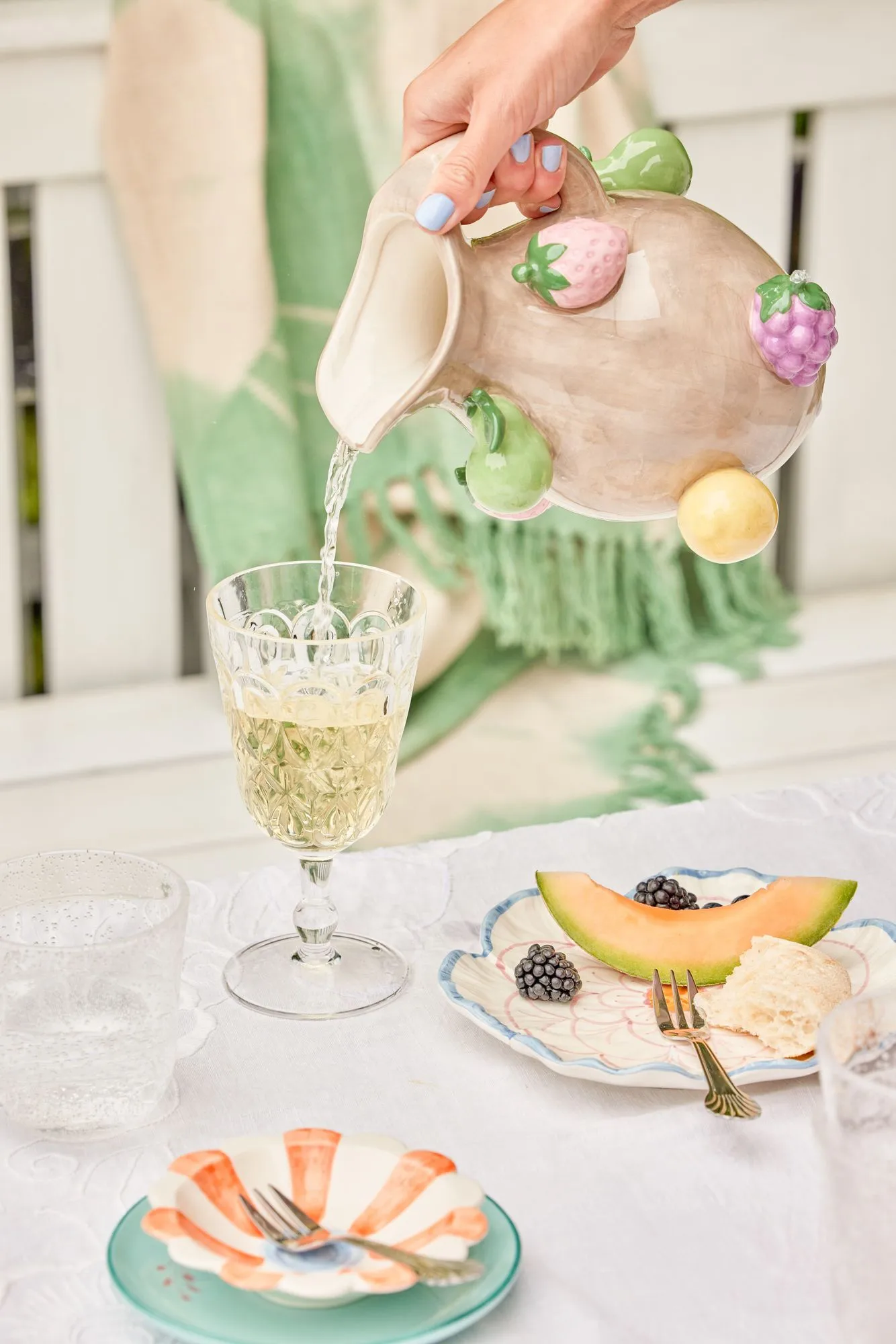 라이스 세라믹 화병 25 cm, Embossed fruits RICE | 라이스