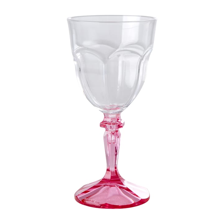 라이스 투톤 와인 유리 아크릴 26.6 cl - Clear-pink - RICE | 라이스