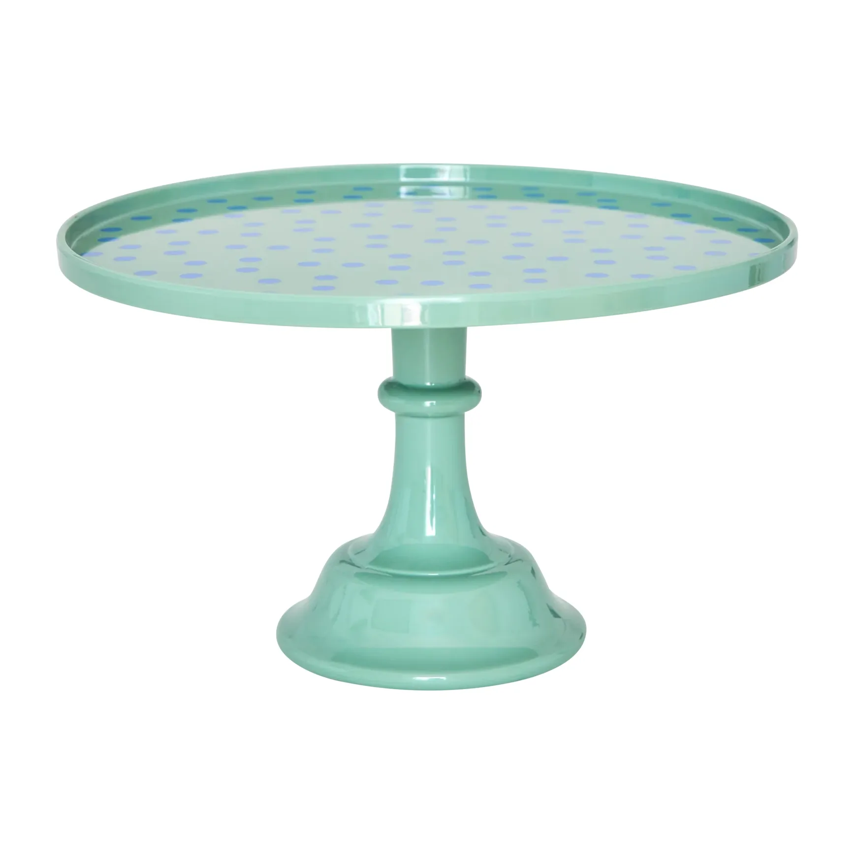 케이크 접시 30 cm, Dots-green RICE | 라이스