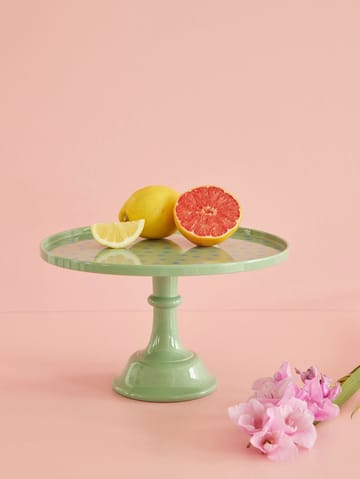 케이크 접시 30 cm - Dots-green - RICE | 라이스